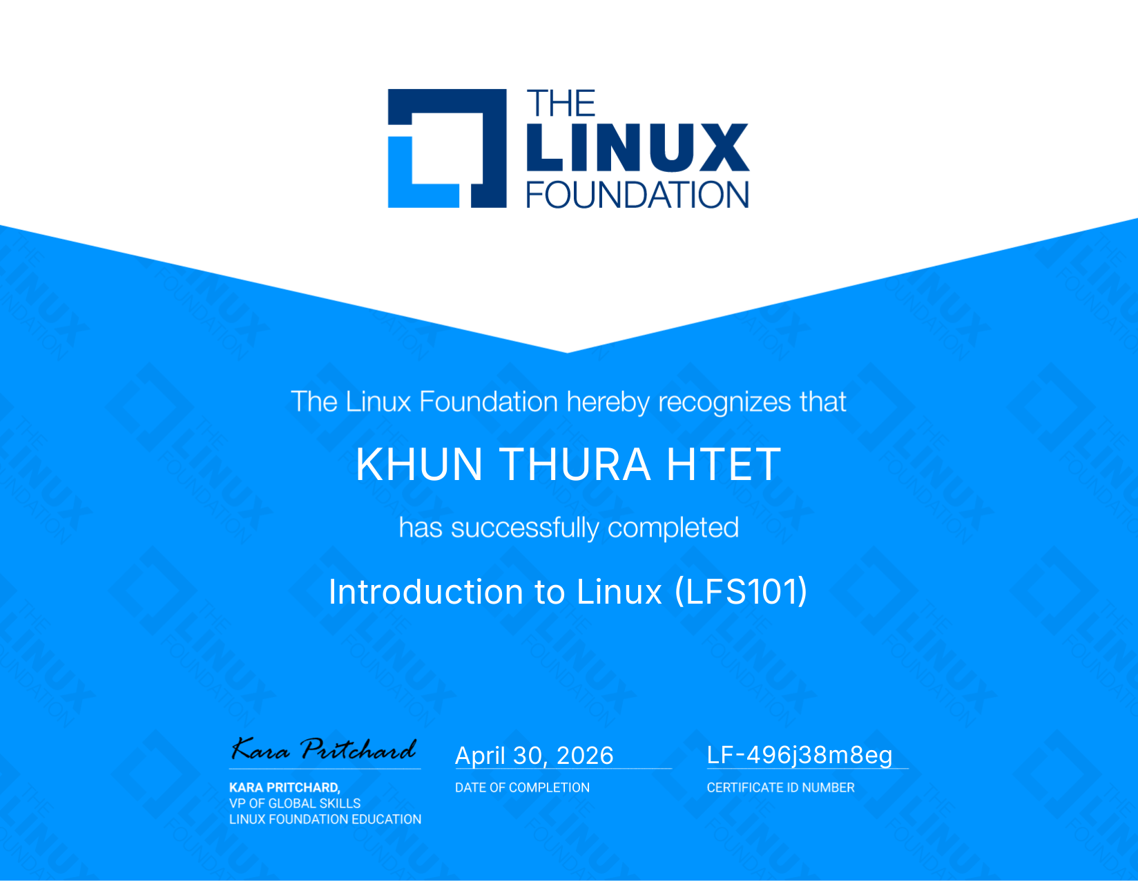 Certificate 3
